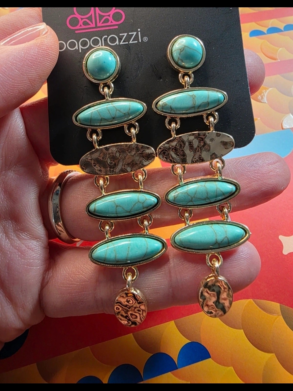 Rustic Reverie Earrings - Picture 3 of 3